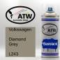 Preview: Volkswagen, Diamond Grey, L243: 400ml Sprühdose, von ATW Autoteile West.